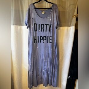 Jaded Gypsy Dirty Hippie Lavender Maxi Dress